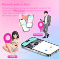 APP Dual Vibration Telescopic Rabbit Invisible Wearable Vibrator Egg Massage Vibrating Stick — view 4