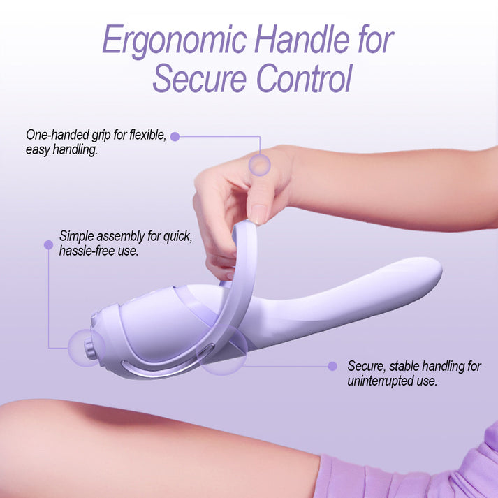 Smart App-Controlled Thrusting & Warming Vibrator — view 3