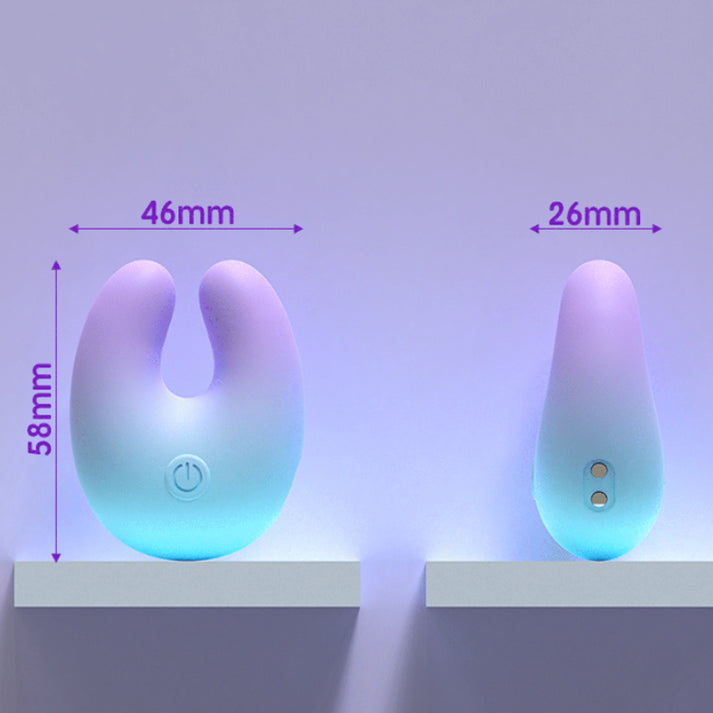 10 Vibration Modes Full Liquid Silicone Nipple Stimulator — view 2