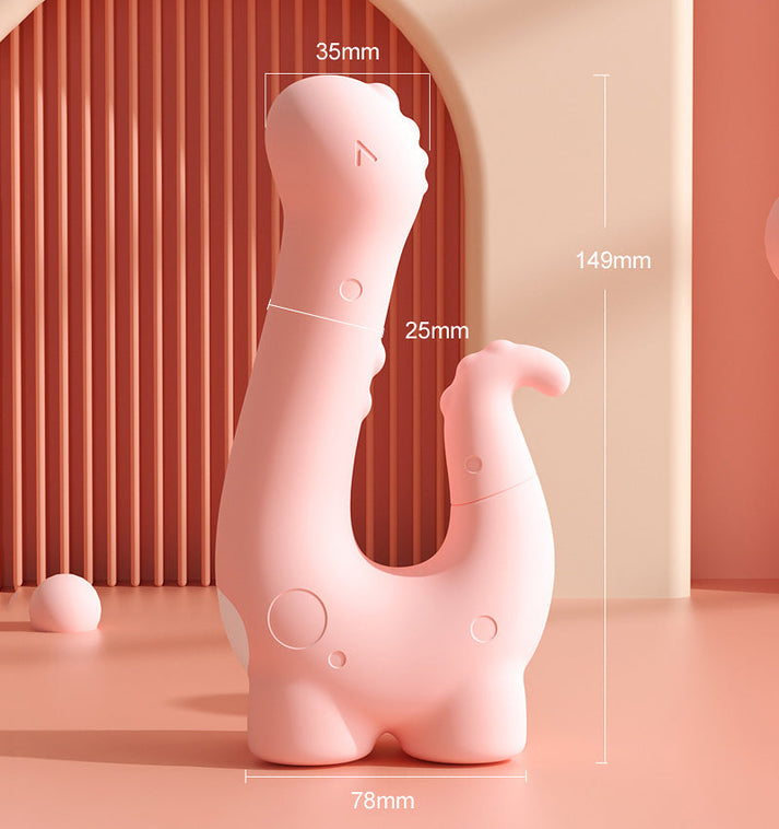 Dinosaur-Inspired Dual-Action Suction Vibrator — view 3