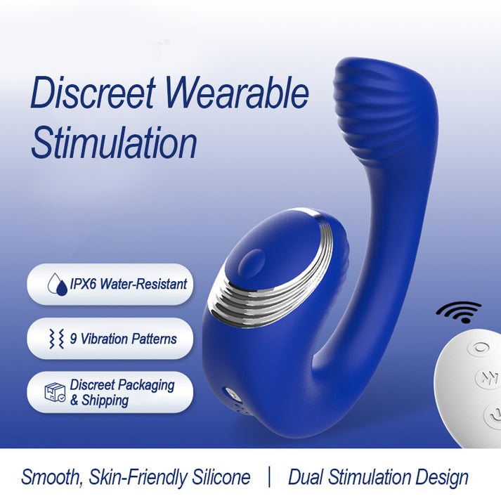 Remote Control Wearable Vibrator with 9 Vibration Patterns — view 6