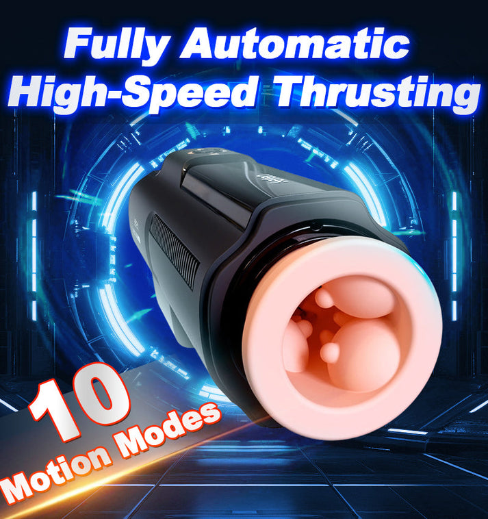 Automatic Thrusting & Vibrating Male masturbatorwith Sound Function — view 4