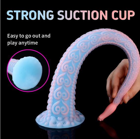 Giant rose special-shaped octopus dildo anal plug — view 3