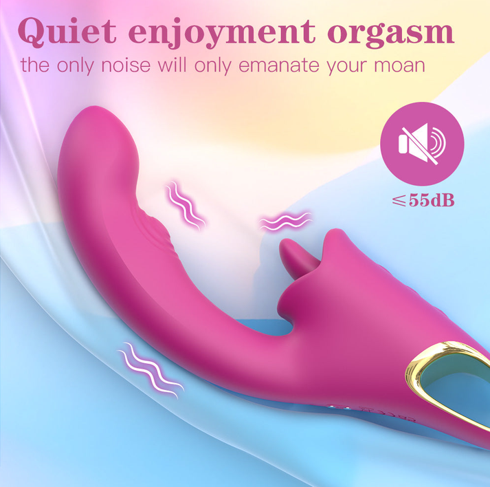 Tongue licking vibrator G-spot adult feminine products female masturbation — view 5