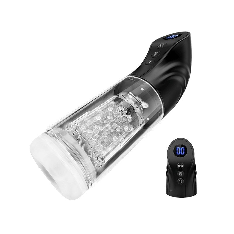 3 in 1 Automatic Men Masturbator with LCD Display Male - product image