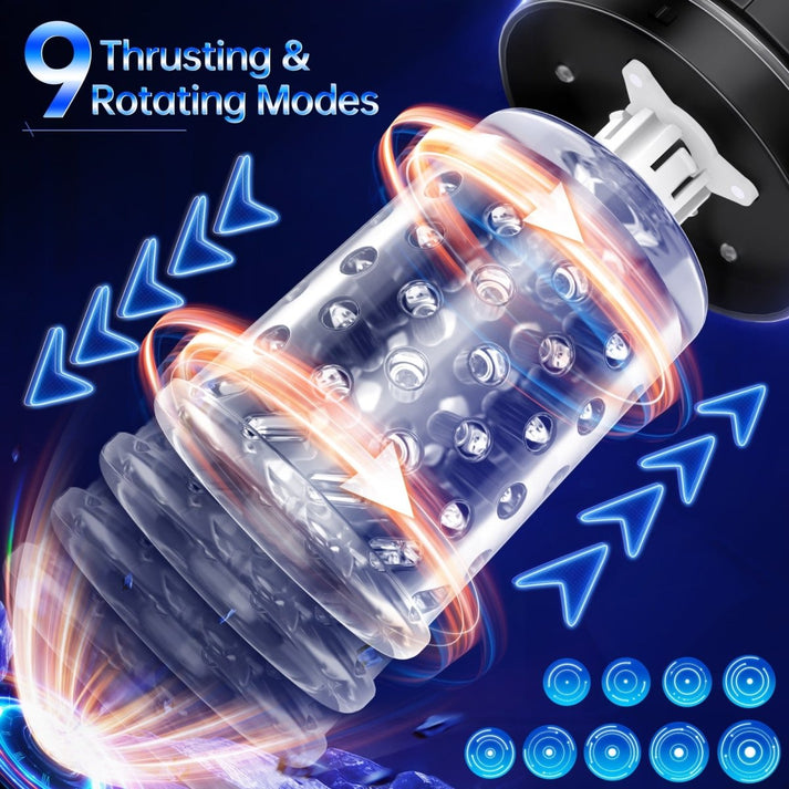 3 in 1 Automatic Men Masturbator with LCD Display Male - alternate gallery view