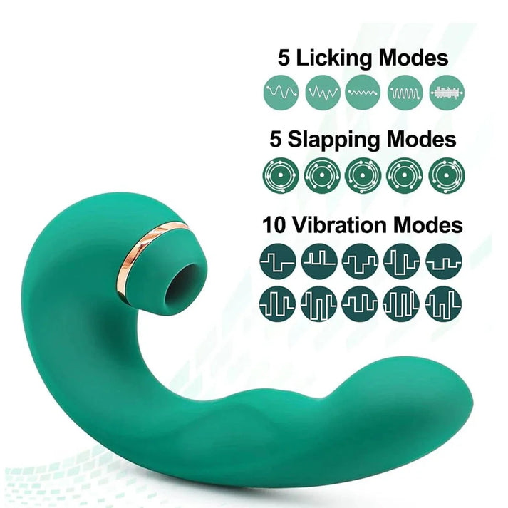 3 in 1 Clitoral Suction Licking 10 Vibration — view 2