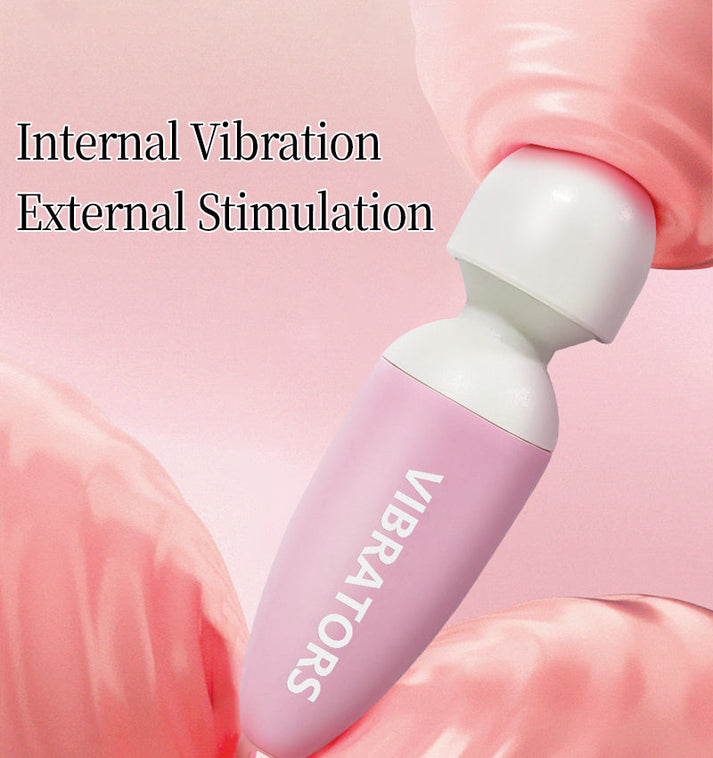 Mini AV Massage Vibrator-pink — view 5