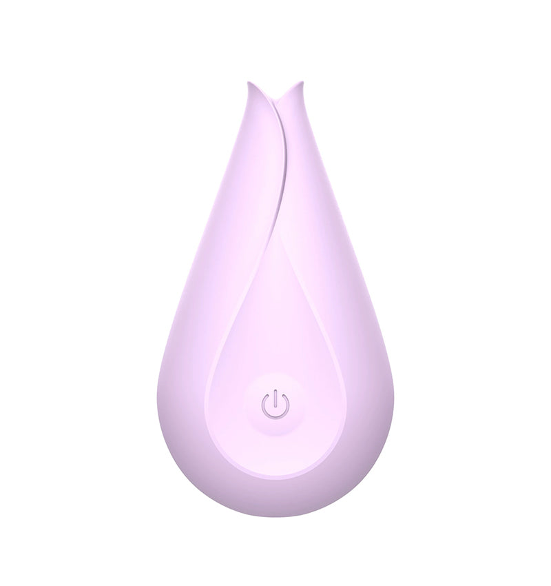 Clitoral Vibrator – Tulip Shape, Silicone, 7.6 cm, IPX7