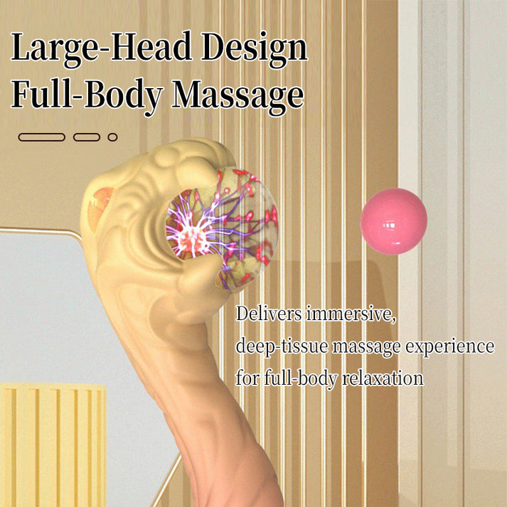 Dual-head Vibrating Ball with Serpentine Arc, Powerful Vibration & Heating Function — view 2