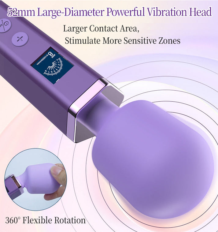 LCD Display AV Vibrator, Female Personal Massager — view 5