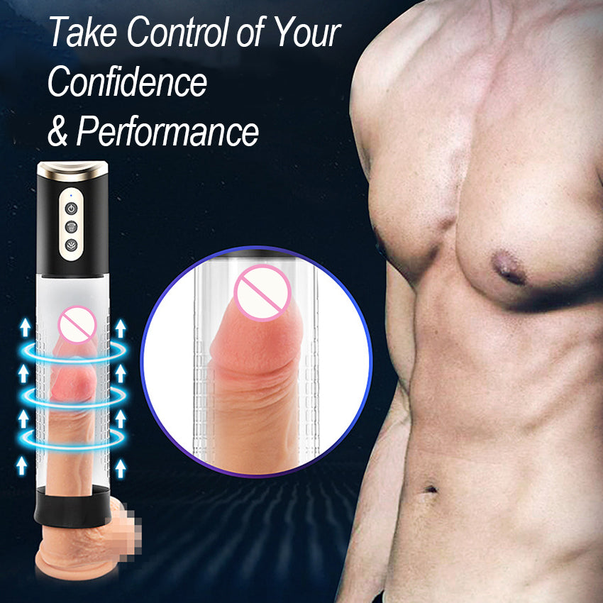 Smart Training Masturbator with Quiet Automatic Vacuum Suction