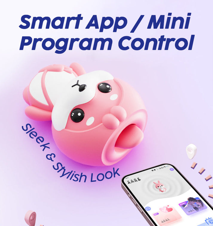 Chubby Bunny-Inspired Discreet AI Remote-Controlled Vibrator — view 3