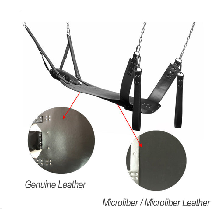 Couple's Adjustable Hanging Swing Hammock for Indoor Relaxation — view 2