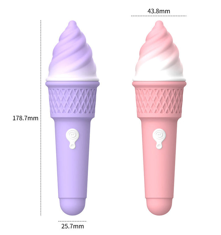 Ice Cream Cone Vibrator for Women – Adult Intimate Toy — view 3