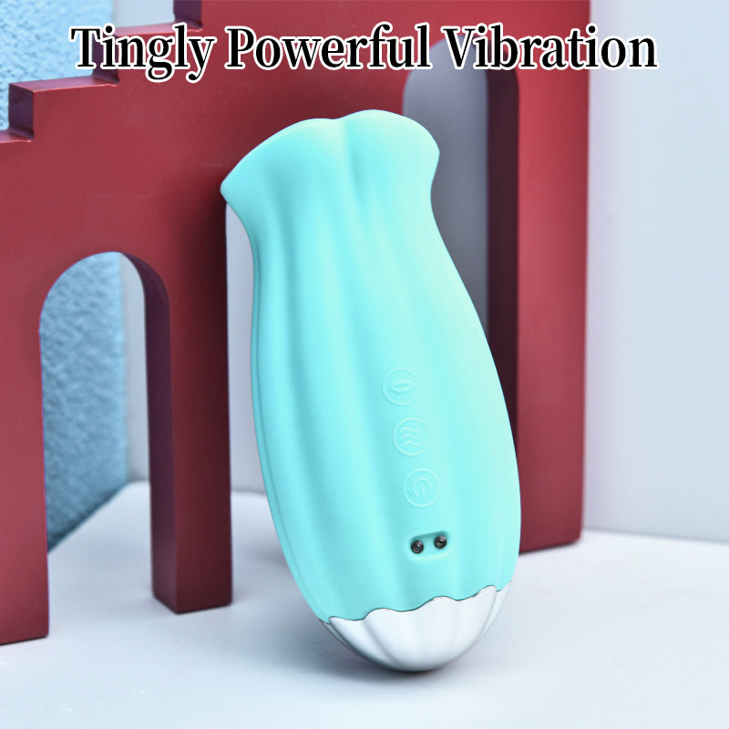 Oral sex orgasm gadget fully automatic tongue teasing masturbator clitoral stimulation