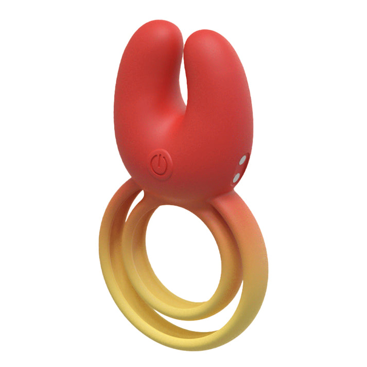 Full Enclosed Silicone Nipple Stimulator & Couples Vibrating Ring with Remote Control