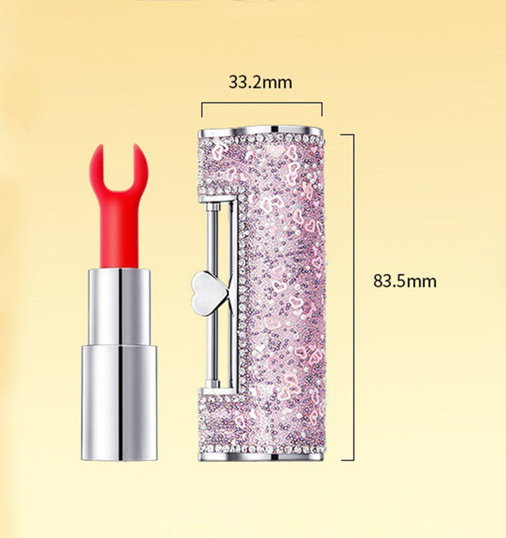 Classic Lipstick Vibrator, 10 Vibration Modes male masturbator — view 6