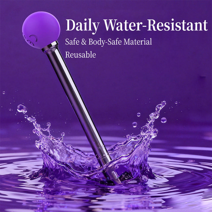 Silent Anal Vibrator with Pull Beads, Multi-Speed Powerful Vibration for Women — view 6