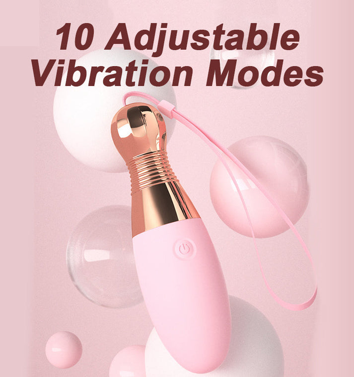 Bowling Ball Shaped 10-Speed Wireless Wand Vibrator for Women — view 3