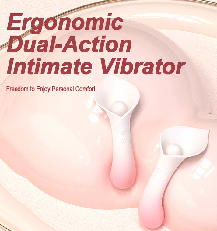 Dual-Action Silicone Intimate Vibrator for Women — view 3