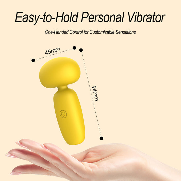 Cute Waterproof Silicone Vibrator-10 Vibration Modes, Quiet Operation — view 4