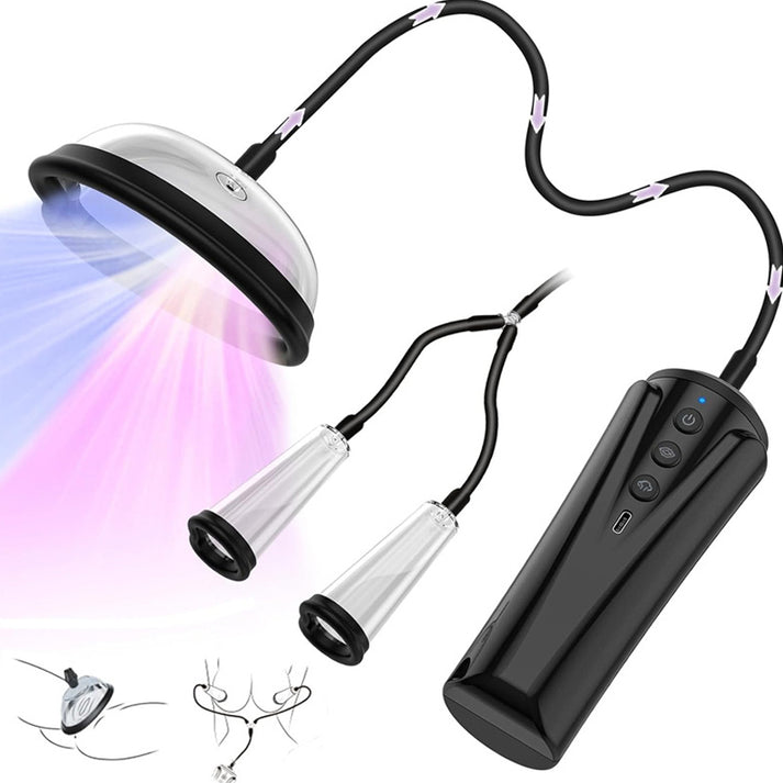 Electric Suction Massager with ABS+PP Construction, 6 Suction Modes — view 3