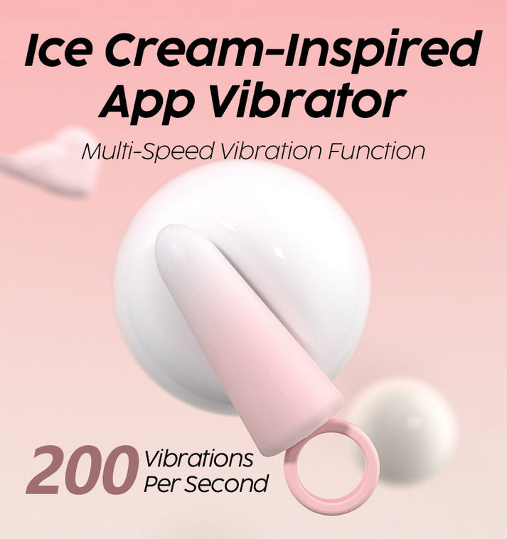 New Arrival Ice Cream-Inspired Smart App-Controlled Vibrator — view 3