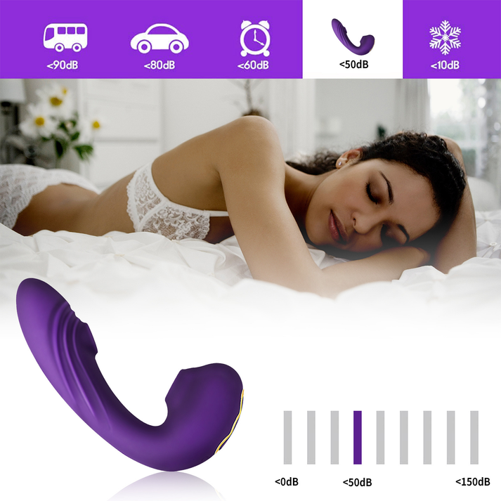 Women's Double - Suction Quick - Thrust Vibrator - product detail image