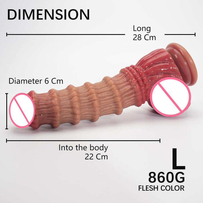 Simulated animal xenodos dildos — view 2
