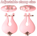 New Breast Massage Female Charging Vibrating Nipple Clip - additional view