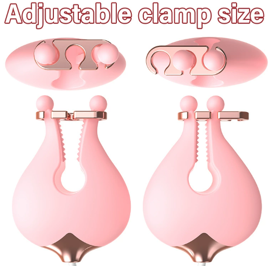 New Breast Massage Female Charging Vibrating Nipple Clip Masturbator Going Out Vibrating Egg Sex Toys — view 3