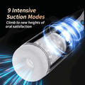 3 in 1 Automatic Men Masturbator with LCD Display Male - additional view