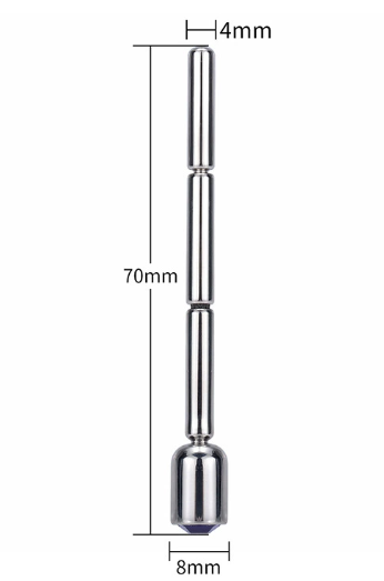 SM Beginner's urethral dilation Male urethral punishment