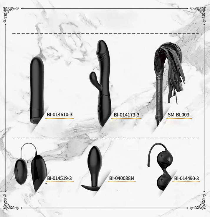 Souvenir box set vibrator Jump egg anal plug whip dumbbell Patilla — view 4