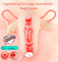 Realistic Vaginal Uterine Cavity Male Masturbator - detail view