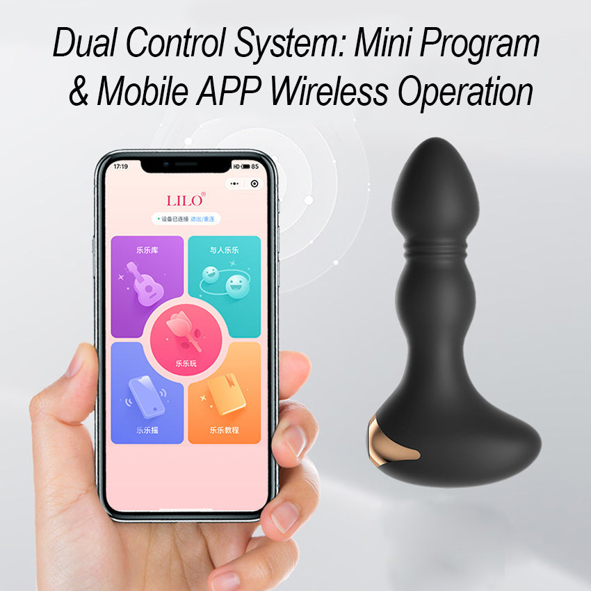 FGladiator Wireless Smart Controlled Silicone Oscillation Accessory, Ergonomic Contoured Profile, Daily Splash Water-Resistant Structure, Multi-Gradient Balanced Vibration Modes Matched For Male Masturbator