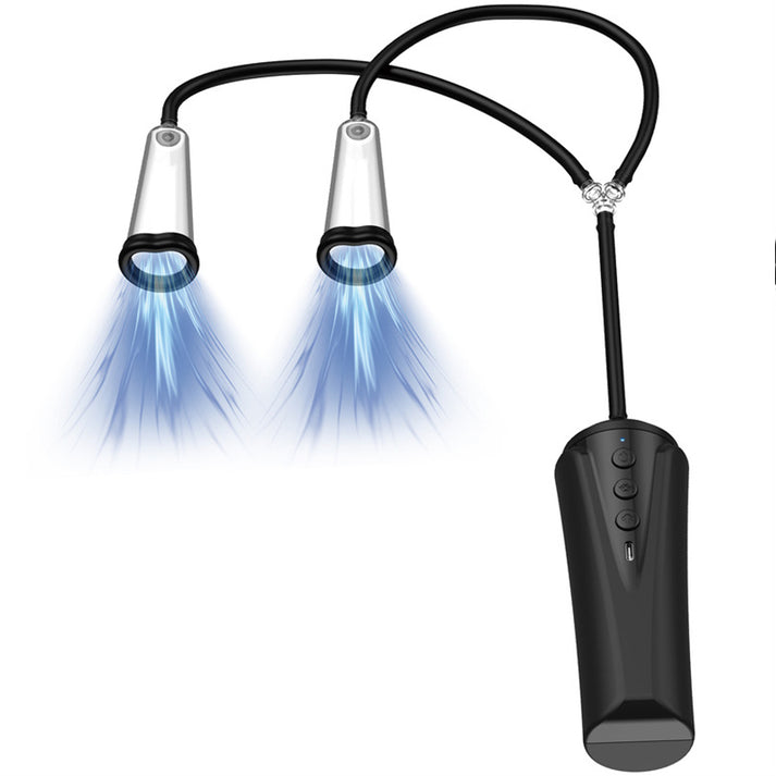 Electric Suction Massager with ABS+PP Construction, 6 Suction Modes
