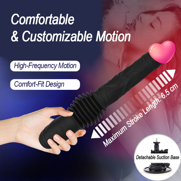 CHISA Dual‑Stroke Dual Action Vibrator with Wireless Remote Control — view 3
