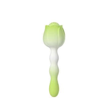 Mini Detachable Silicone Rose Vibration Massager