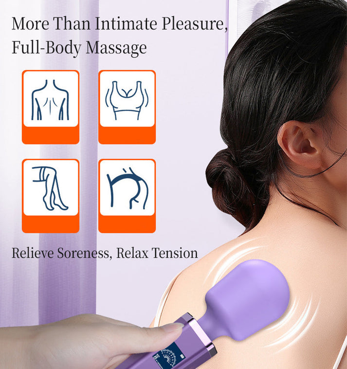 LCD Display AV Vibrator, Female Personal Massager — view 6