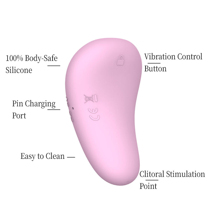 Rechargeable Multi-Speed Quiet Waterproof Liquid Silicone Vibrator — view 3