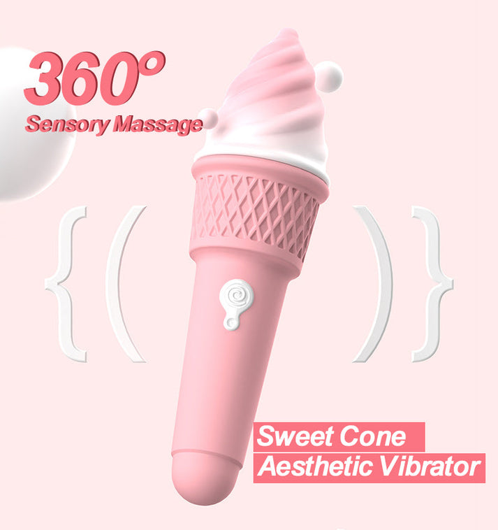 Ice Cream Cone Vibrator for Women – Adult Intimate Toy — view 4