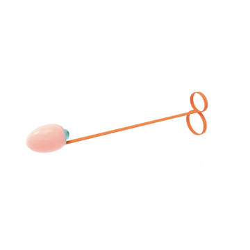 Delayed and extended jumping egg for couples to share, teasing and stimulating with strong vibration