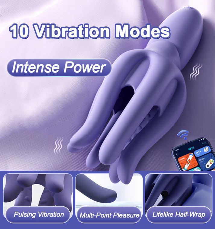 Octopus Multi-Head Massager BDSM Male Masturbator — view 4