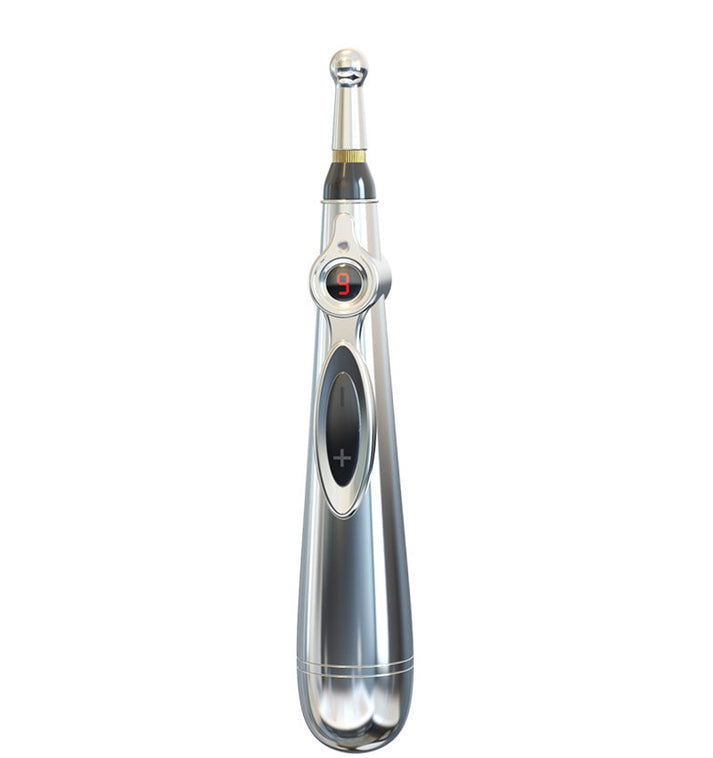 Electric Vibrating Wand with E-Stim & Multi-Frequency, Rechargeable Massager for Women