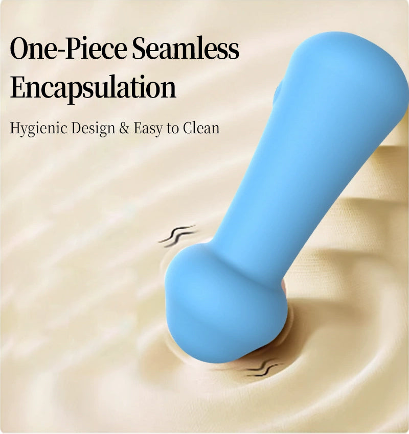 Female Vibrator, Portable Size, USB Rechargeable, Multi-speed Vibration, Ultra Quiet Design, Full Body Liquid Silicone Waterproof