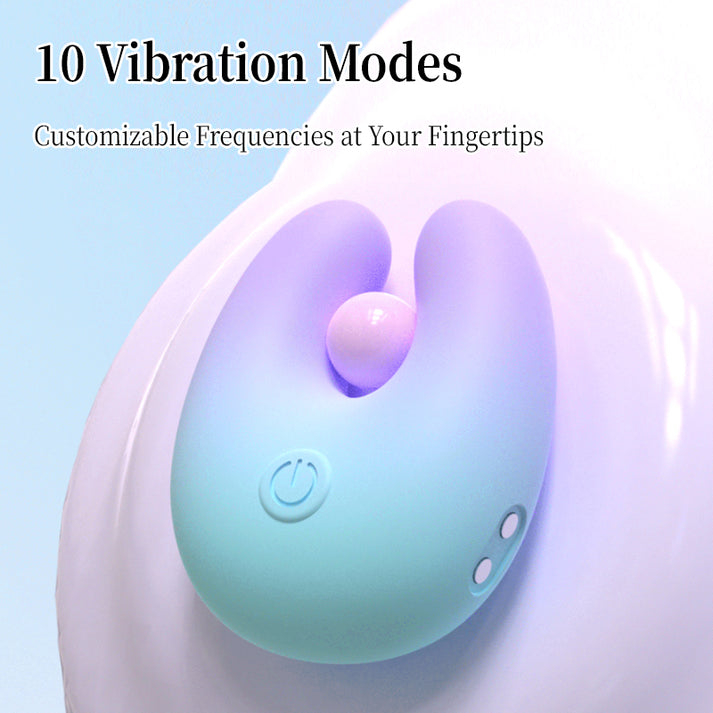 10 Vibration Modes Full Liquid Silicone Nipple Stimulator — view 6