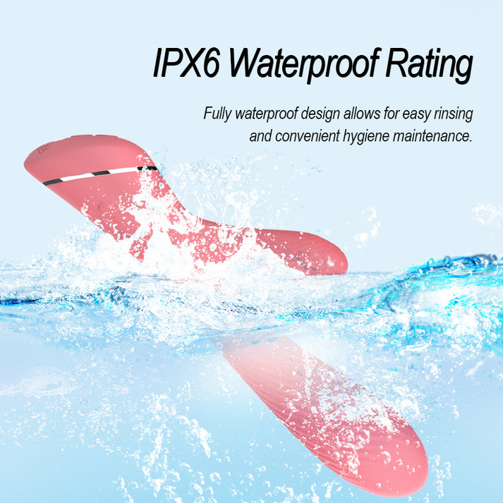 9-Speed Waterproof Silicone Vibrator for Personal Wellness — view 4