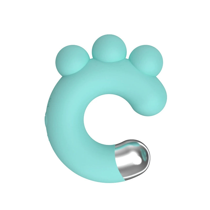 Clitoral Vibrator – C-Shape, Triple Motor, Metal Tips